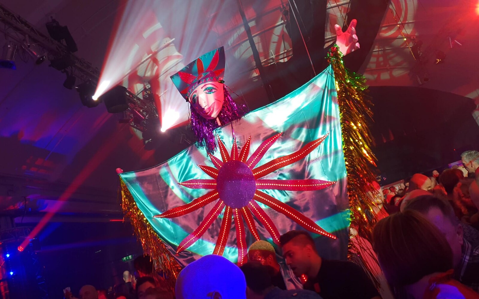 Giant LED Puppets